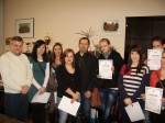 Wręczenie nagród w Hufcu Pracy