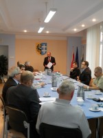 Posiedzenie Powiatowego Zespołu Zarządzania Kryzysowego i Komisji Bezpieczeństwa i Porządku dla Powiatu Wschowskiego