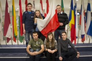 Uczniowie I Liceum Ogólnokształcącego z Oddziałami Dwujęzycznymi w Brukseli