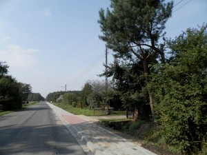 Remont chodnika w miejscowości Gola