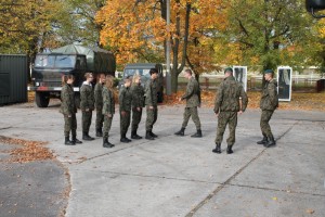 Zajęcia uczniów klas mundurowych w Głogowie