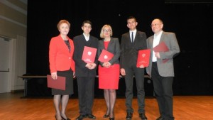 Laureaci konkursów przedmiotowych z Gimnazjum Językowego we Wschowie