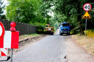 Wykonują przebudowę drogi Wschowa-Buczyna(Papiernia)