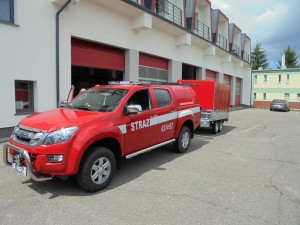 Nowy sprzęt dla Komendy Powiatowej Państwowej Straży Pożarnej we Wschowie