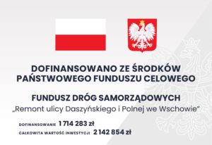 Remont ulic Daszyńskiego i Polnej we Wschowie