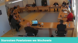 XV sesja Rady Powiatu Wschowskiego – online