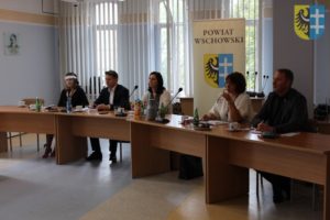 Spotkanie z Dyrektorami szkół i placówek oświatowych z terenu Powiatu Wschowskiego