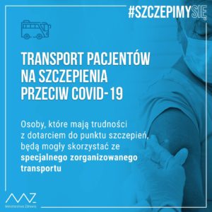 Transport na szczepienia przeciw Covid-19 w Powiecie Wschowskim