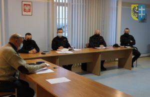 Spotkanie koordynatorów ds. szczepień przeciw Covid-19 w Powiecie Wschowskim