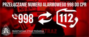 Wschowski numer alarmowy zostaje przełączony na Gorzów Wlkp.