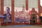 Odsłonięcie muralu w I Zespole Szkół