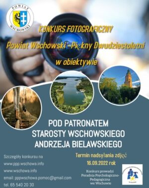 Konkurs fotograficzny z okazji 20-lecia Powiatu Wschowskiego