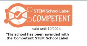 I LO z odznaką STEM School Label