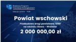Dofinansowanie na przebudowę drogi na odcinku Sława – Wróblów