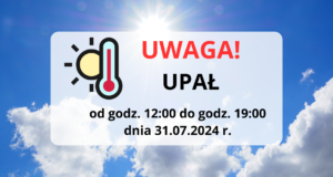 Ostrzeżenie meteorologiczne – upał