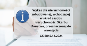 Wykaz dla nieruchomości GK.6845.14.2024