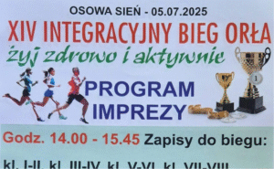 Sportowe święto w Osowej Sieni – XIV Integracyjny Bieg Orła już 5 lipca!