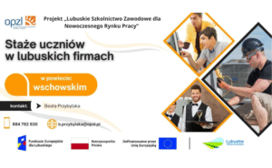 Lubuskie Szkolnictwo Zawodowe dla Nowoczesnego Rynku Pracy  – realizacja staży zawodowych w okresie tegorocznych wakacji