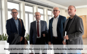 Rozwój infrastruktury rowerowej w powiecie wschowskim nabiera tempa