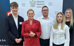 Uczniowie Zana na Okrągłym Stole Uczniowskim z udziałem Minister Edukacji