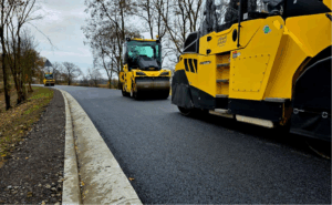 Wyszanów: Postęp prac przy moście i drodze dojazdowej