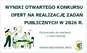 Wyniki otwartego konkursu ofert na 2026 rok