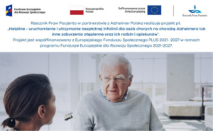 Bezpłatna infolinia „Helpline” dla osób chorych na chorobę Alzheimera oraz ich bliskich