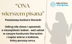 Konkurs literacki „ONA wierszem pisana” z okazji Światowego Dnia Poezji