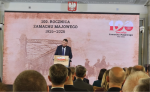 Starosta Wschowski uczestniczył w obchodach 100. rocznicy Zamachu Majowego