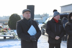 Obchody 103. rocznicy wybuchu Powstania Wielkopolskiego odbyły się pod Obeliskiem Powstańców Wielkopolskich na Cmentarzu Komunalnym we Wschowie