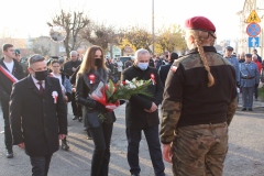 Uroczyste obchody 103. rocznicy odzyskania przez Polskę Niepodległości
