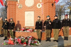 Uroczyste obchody 103. rocznicy odzyskania przez Polskę Niepodległości