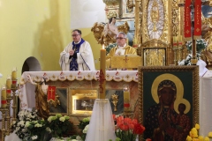 Mszę celebrował Ksiądz Dziekan Dariusz Ludwikowski.