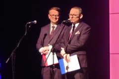 Grzegorz Widenka Prezes Polska Press Oddział w Zielonej Górze oraz Janusz Życzkowski Redaktor Naczelny „Gazety Lubuskiej”