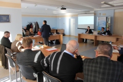 Uczestnicy spotkania w ramach projektu pilotażowego zwalczania ASF