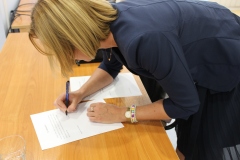 Złożenie podpisu pod ślubowaniem