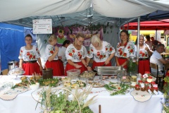 Koło Gospodyń Wiejskich Baryczanki podczas przygotowań.