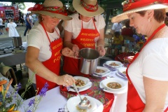 Przygotowania do prezentacji KGW Osowianki.