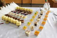 Poczęstunek przygotowali uczniowie Technikum Żywienia i Usług Gastronomicznych I Zespołu Szkół.