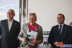 wręczenie nagrody przez Starostę Wschowskiego