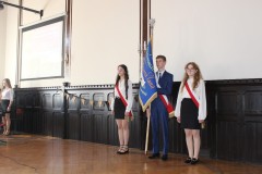 poczet sztandarowy liceum