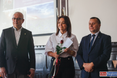 wręczenie nagrody przez Starostę Wschowskiego