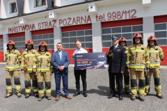 Dofinansowanie w kwocie 70 000,00 zł przeznaczone zostanie na zakup nowego samochodu specjalnego