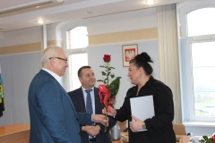 Podziękowania i życzenia dla Pani Beaty Pawłowicz.