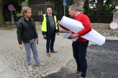 Trwają intensywne prace na ul. Dworcowej w Szlichtyngowej