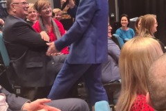 Artur Barciś  podczas występu w RCAK