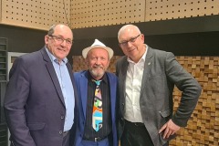 Artur Barciś w towarzystwie Waldemara Starosty oraz  Tadeusza Skrzyczyńskiego.