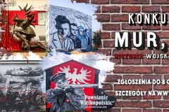 plakat II edycja konkursu Mur, ale historia Wojska Polskiego