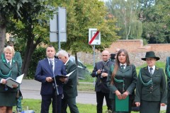 Przywitanie gości przez Starostę Wschowskiego