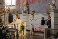 Msza Św. w Klasztorze O.O. Franciszkanów we Wschowie